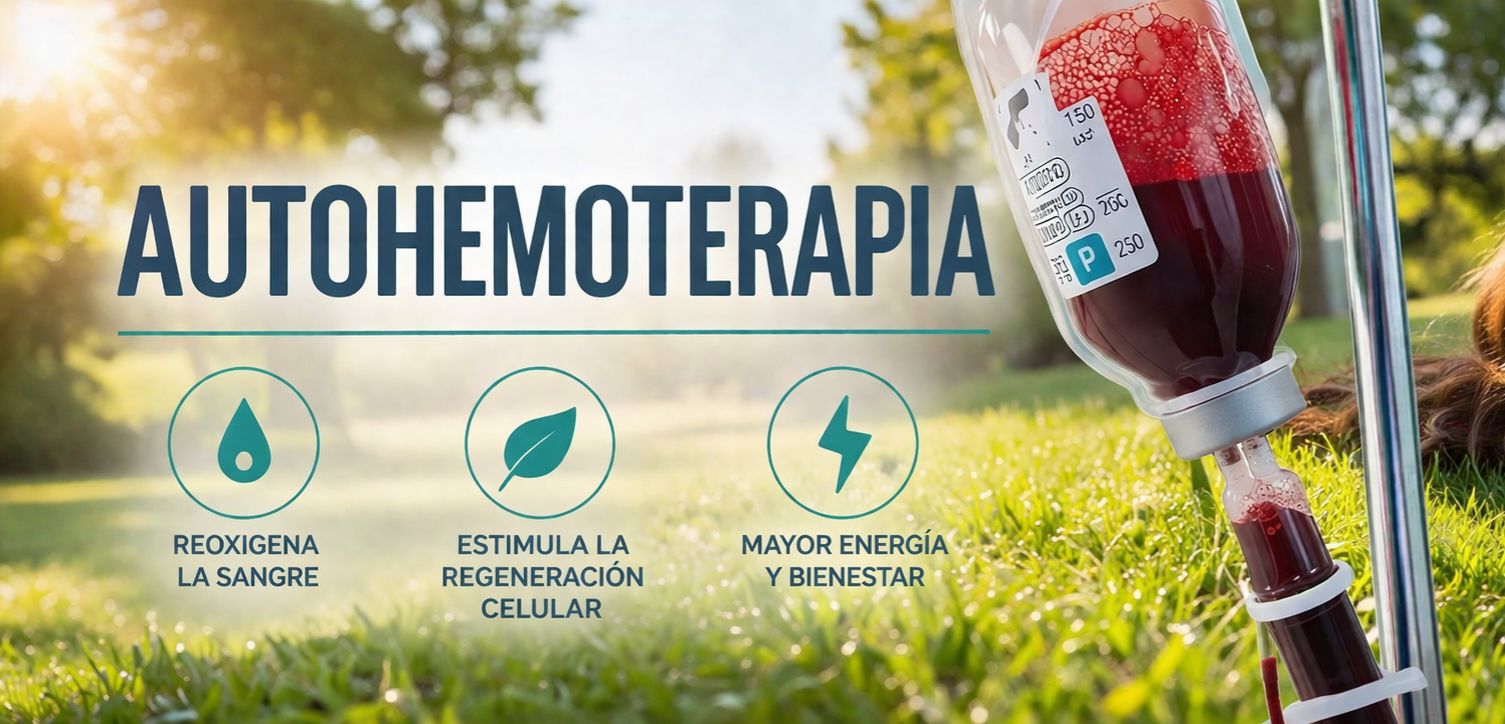 Autohemoterapia mayor y medicina integrativa: reactivar el organismo desde dentro para recuperar energía, inmunidad y equilibrio