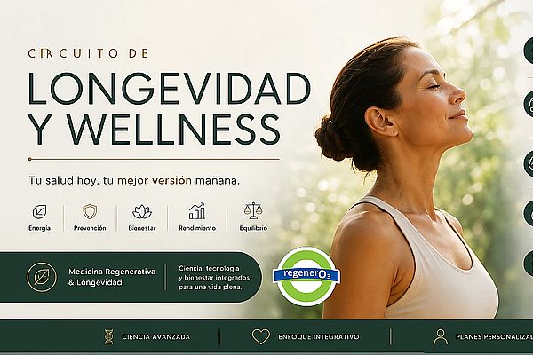 Circuito de Longevidad y Wellness en Regenero3: una nueva forma de cuidar tu salud antes de que aparezcan los problemas