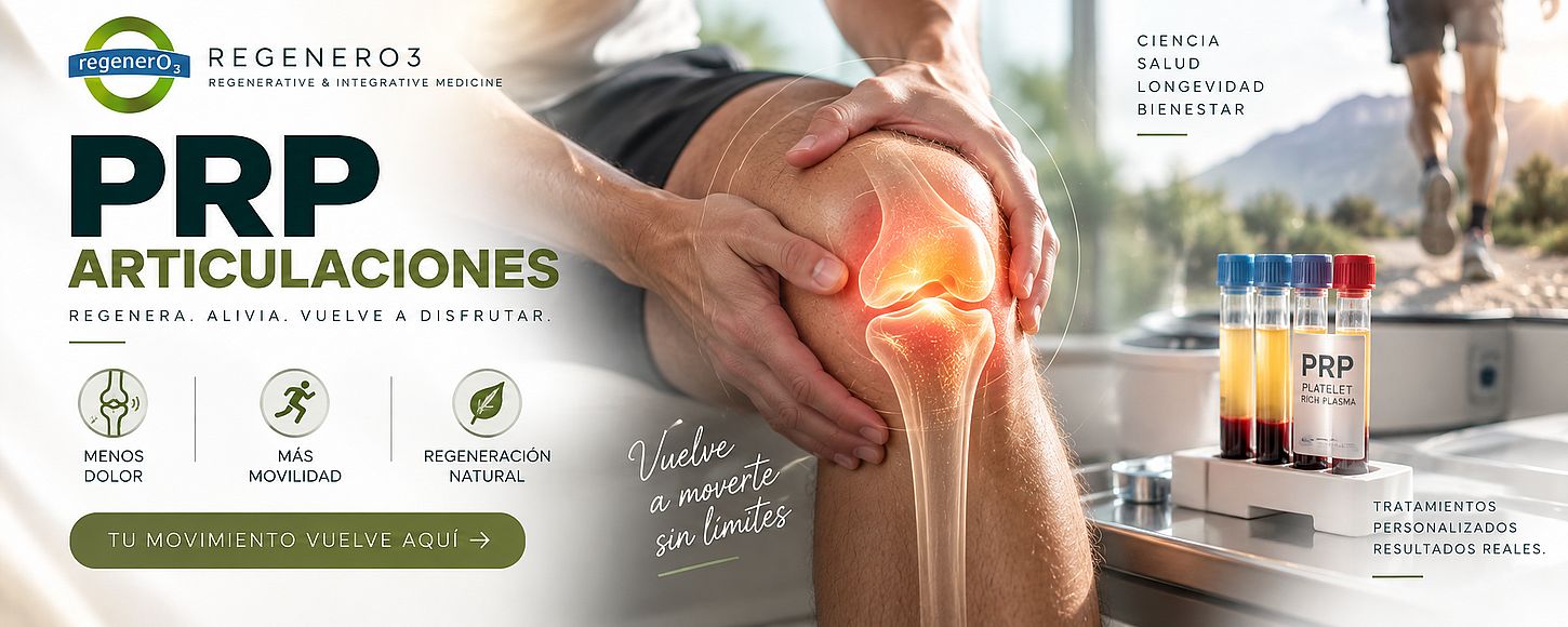 Plasma rico en plaquetas (PRP) para el dolor articular: qué es, cuándo puede ayudar y qué dice la evidencia