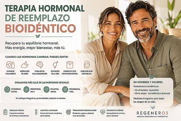 Recuperar el equilibrio: terapia hormonal bioidéntica en hombres y mujeres