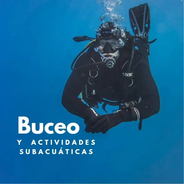 certificado medico buceo