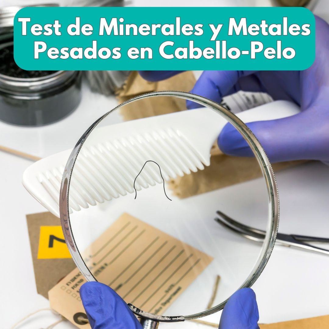 Test de Minerales y Metales Pesados en Cabello Pelo